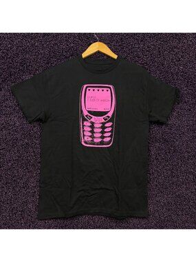 Britney Spears Oops! I Did It Again Phone T-Shirt Size Medium